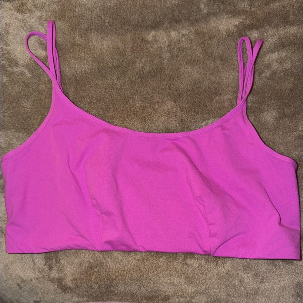 Fabletics Vibrant Pinky/Purple Sports Bra